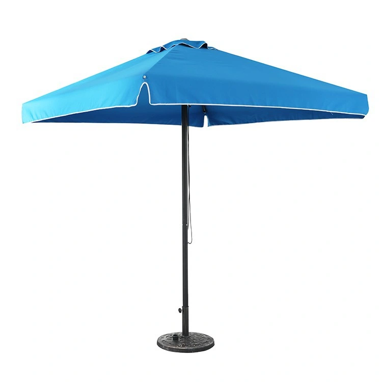 Heavy Duty Large Waterproof Garden Patio Umbrella with Custom Logo Beach Sun Parosol Umbrellas Outdoor