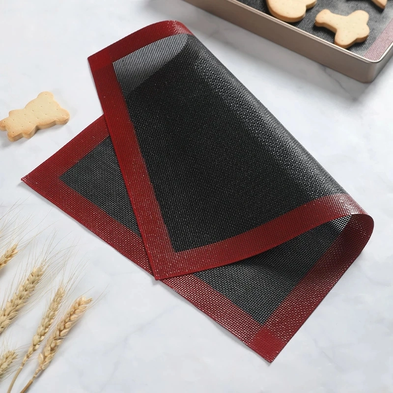 Perforated Non Stick Fiberglass Silicone Hollow Oven Liner Baking Mat