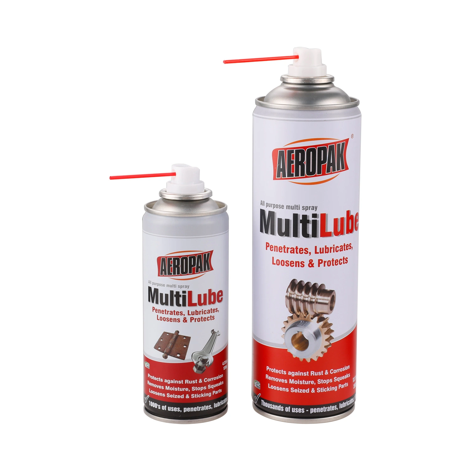 Multiuso en aerosol anti oxidación extracción de aceite lubricante en Spray para metal