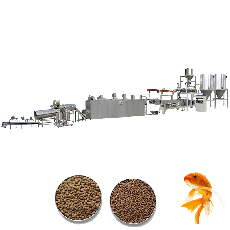 Manufactures Pet Food Extruder Organic Fish Feeds Making Machine Fish Feed Processing Extruder