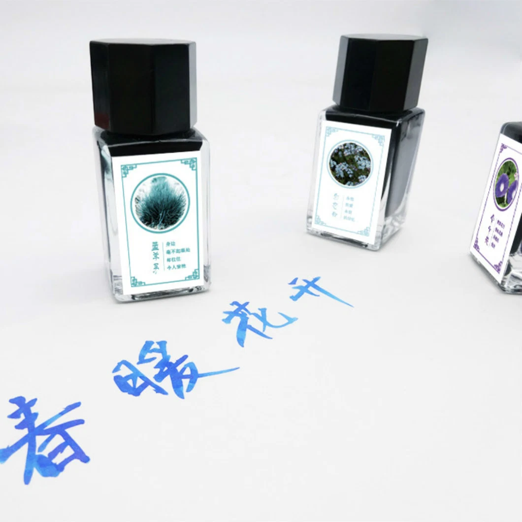 Obooc Different Types of 18ml Bottle Fountain Pen Ink