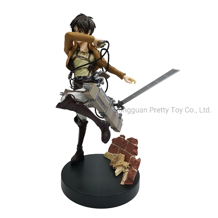 OEM/ODM Plastic Toys Injection Attack on Titan Anime Figure