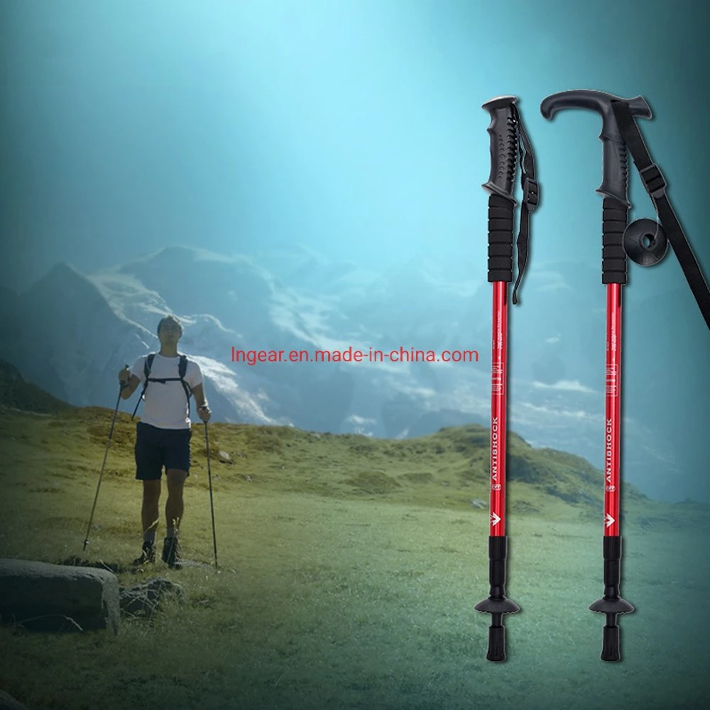 Trekking Pole Walk Stick Climb Cane for Outdoor Camping Protector Cap Tip Cover