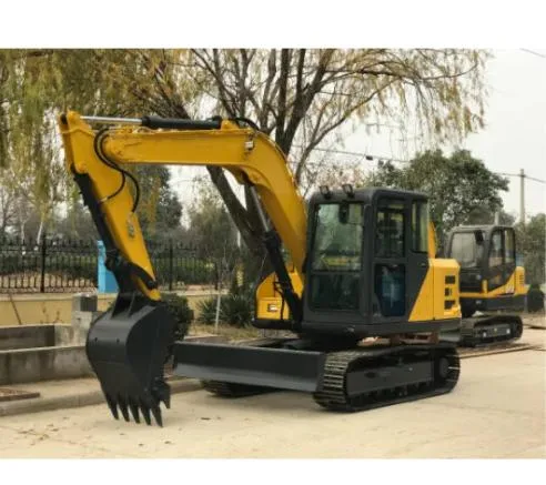 Hq80-9 (8t) Crawler Backhoe Excavator for Sale Hydraulic Excavator