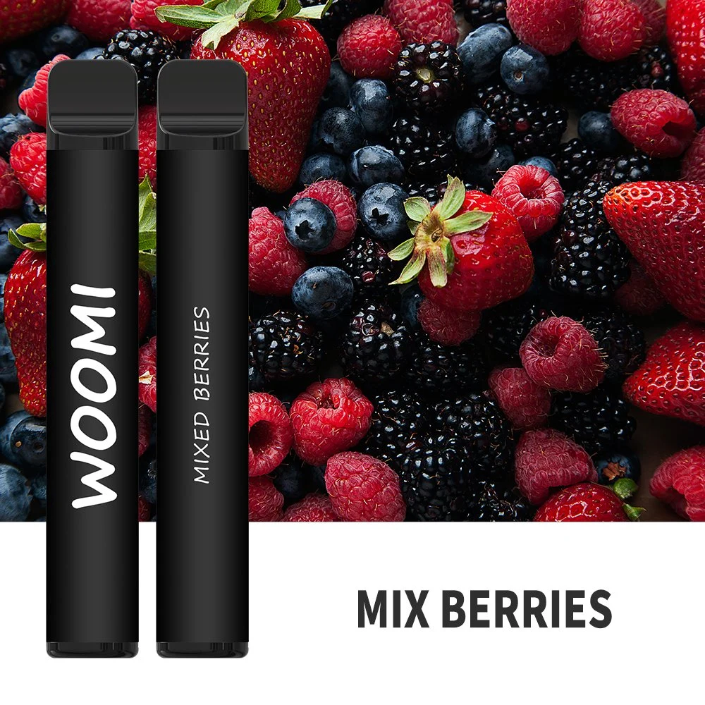 Woomi Goal 600 Puff Vape 2ml 10mg 1% Nicotine Tpd Mix Berries OEM/ODM Disposable E-Ciga Vape Vaporesso