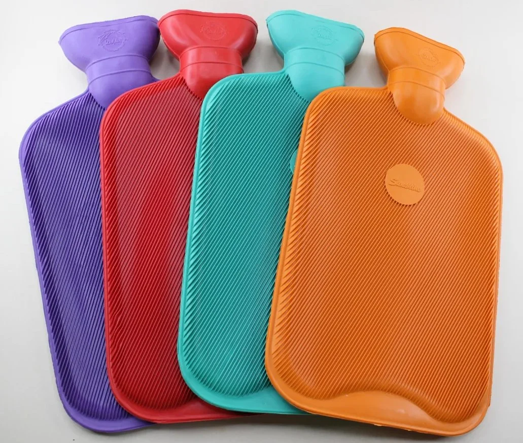 Hot Water Bottle Multi Color Rubber Water Bag Therapy Recovery BS Standard Body Warming Hot Water Bag