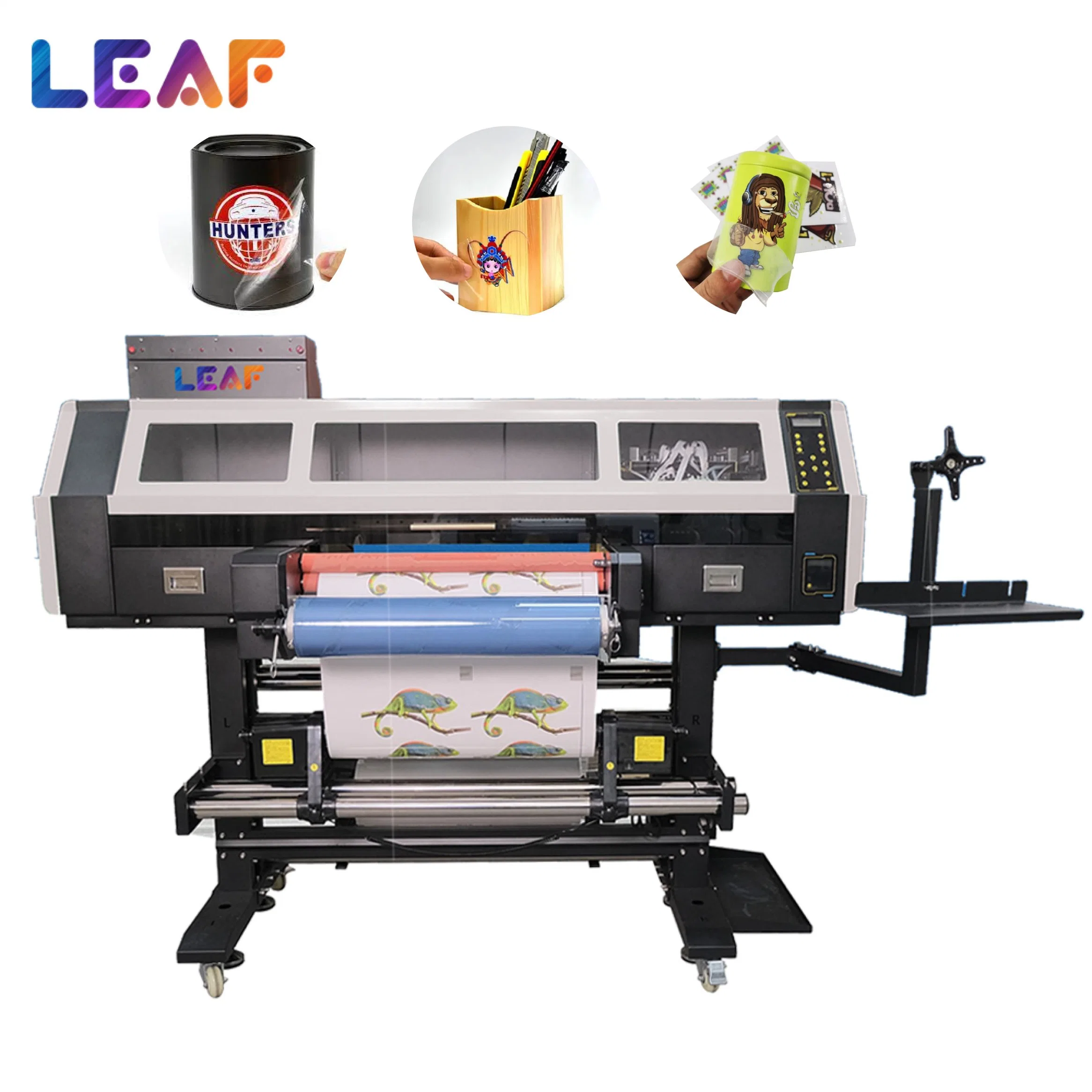 Leaf A1 UV Dtf Printer All in One 3PCS I3200-U1 60 Cm UV Dtf Sticker Printer for Gifts