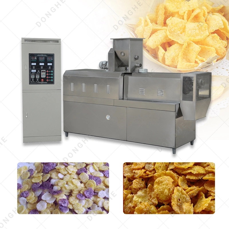 Le petit déjeuner de blé à grains entiers Cereal Foods Snack Food Machine Maker Usine de fabrication