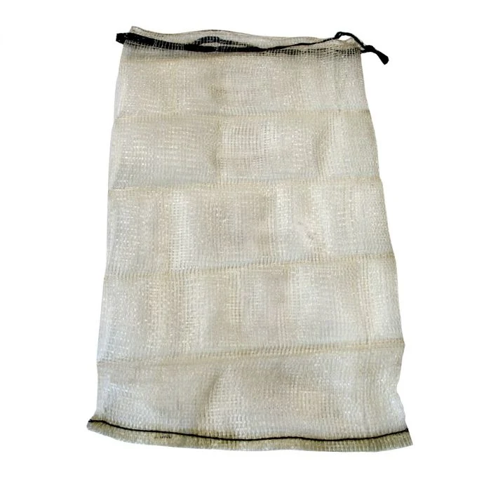 UV Treated Yellow 60L 30kgs PP PE Woven Firewood Vegetable Bulk Leno Net Mesh Bag for Firewood