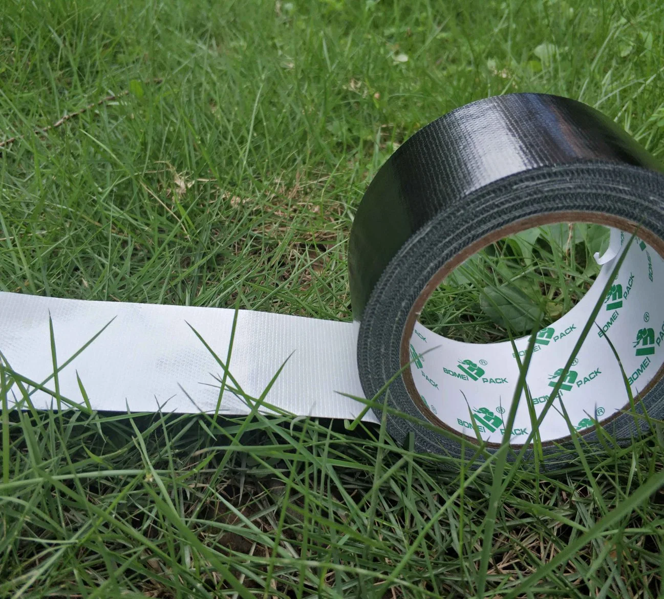 Black Color Pipe Wrapping Cloth Tape Joining and Sealing Duct Tape 48mm 20m