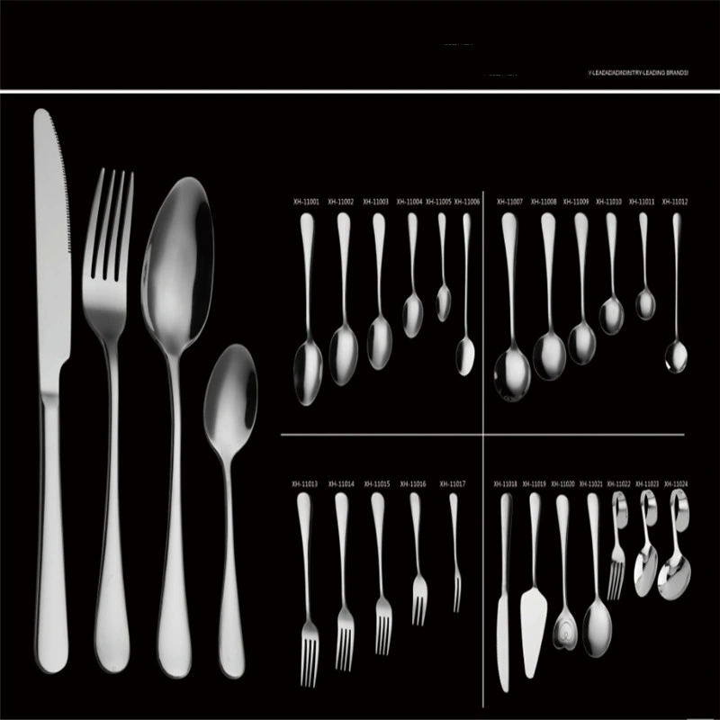 304 Stainless Steel Tableware Set Stainless Steel Cutlery Spoon Hotel West Tableware Soup Spoon Spoon Household Spoon