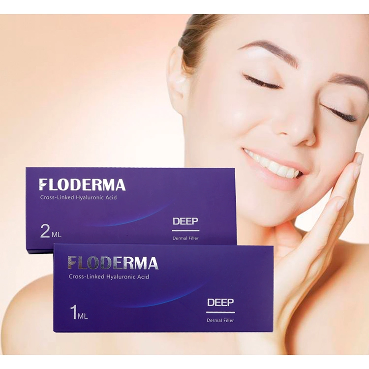 Cross-Linked Hyaluronic Acid Floderma Deep 2ml for Nose Shaping Dermal Filler