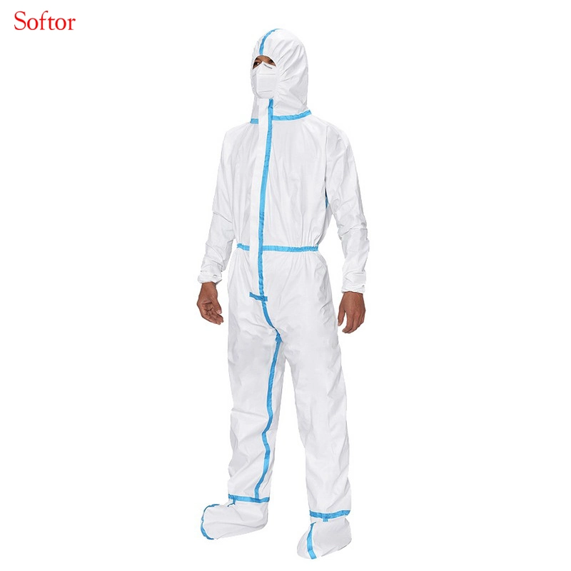 Rapid Delivery CE PPE FDA Approved High Risk Safety Gowns Protective Suit Isolation Disposable Gown