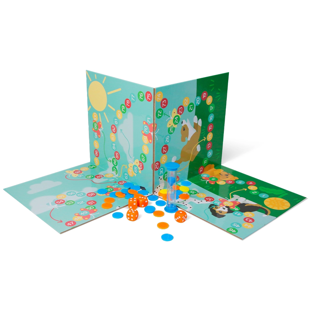 USA enfants cartes à jouer Custom Packaging jeu carte pour enfants avec Carte mémoire flash Box