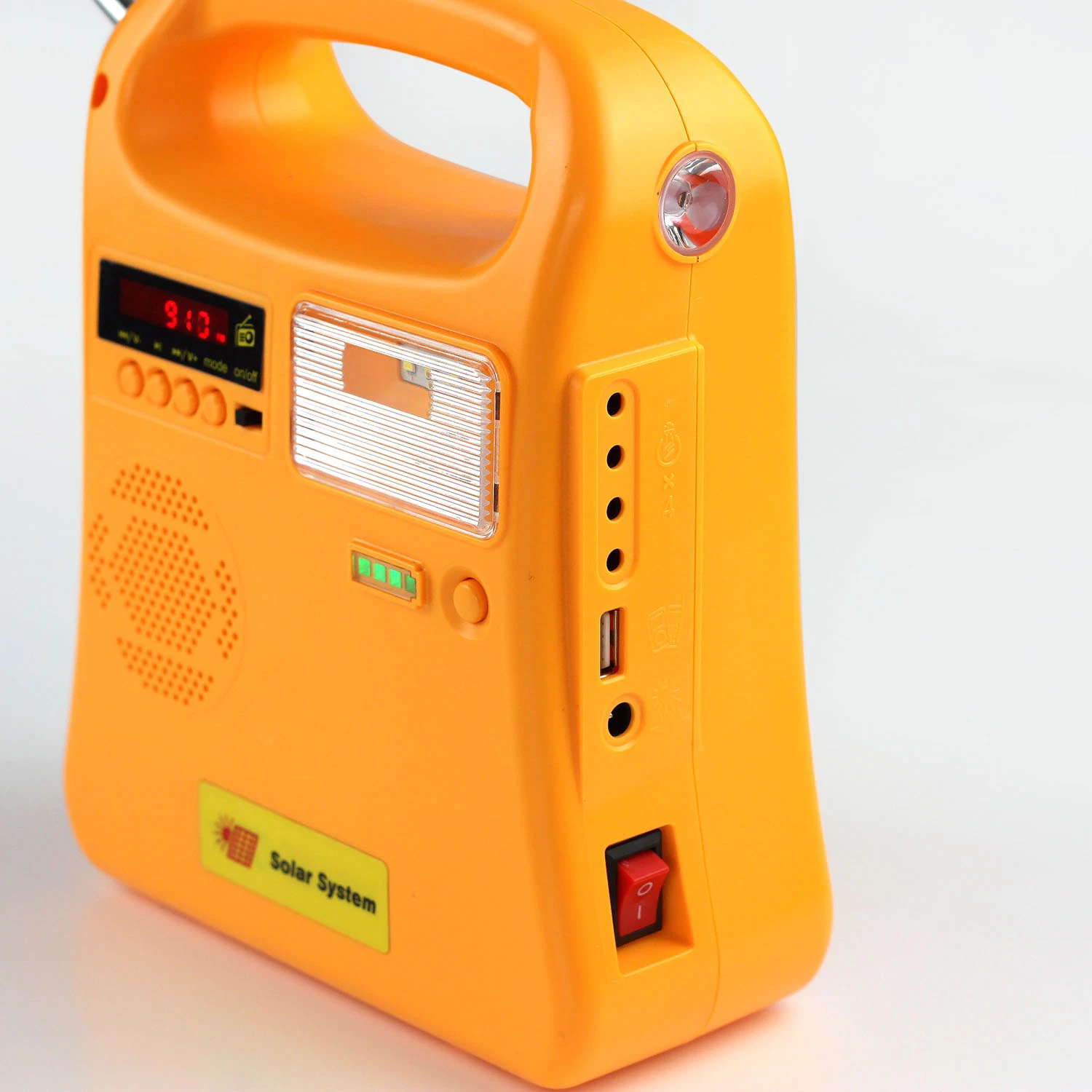 Portable Power Supply 10W Small Solar Home Generator Mini Solar Energy Systems with Light and Radio