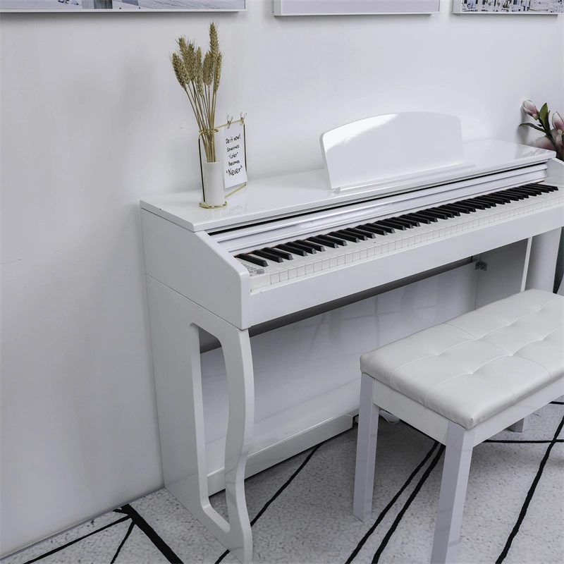 OEM Keyboard Digital Piano 88 Keys Electric Piano White Customize Wood Sound Professional Button Hammer Progressive