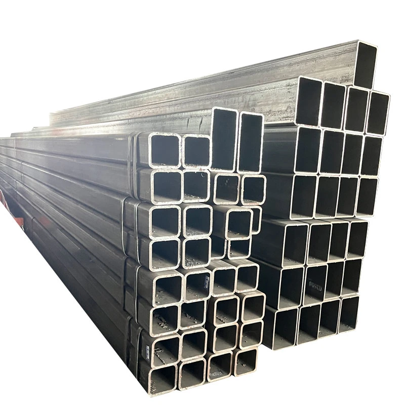 SAE 1008 Black Hollow Section Carbon Steel Q235 Square Metal أنبوب أنبوب الكربون من الصلب