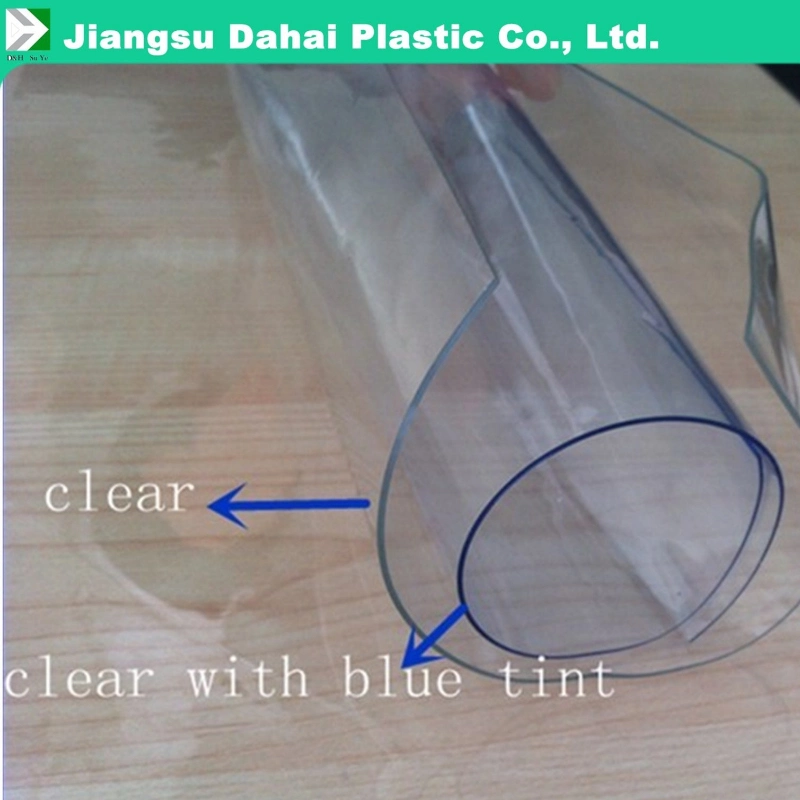 Crystal PVC Film Produced by Real Factory 0.90mm for Package