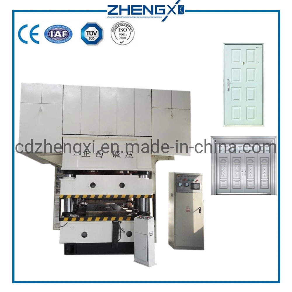 3000 Ton Zhengxi Customized Metal Door Skin Embossing Hydraulic Press Machine