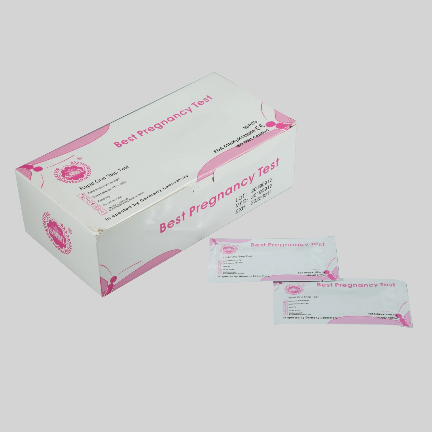 اختبار تشخيصي طبي مرة واحدة Kits Tumor Marker Rapid Test (وحدة فوب الفرنسية CEA PSA)