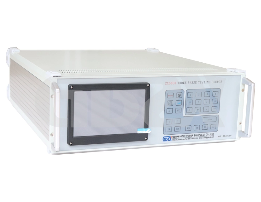 High Precise Three Phase Programmable Testing Source AC DC Electric Energy Meter Field Calibrator