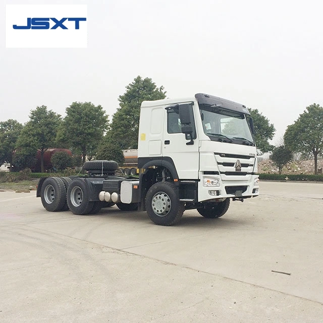 Jushixin Chinese Supplier Direct Selling New Euro III 6X4 375HP Sinotruck HOWO Tractor Truck for Africa Market