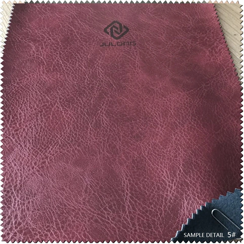 Fancy Artifical Cotton High quality/High cost performance Press Change PU Leather (S343125PC)