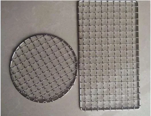 Stainless Steel 304 Crimped Wire Mesh Used Barbecue Net