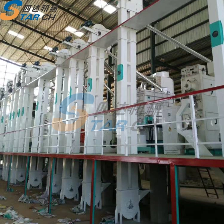 High Polished Whole Rice Rate High Efficiency Stable Performance Powerful Rice Processing Automatic Complete Rice Mill Plant