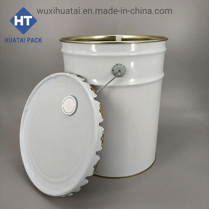 20L Metal Steel Paint Pail with Lid