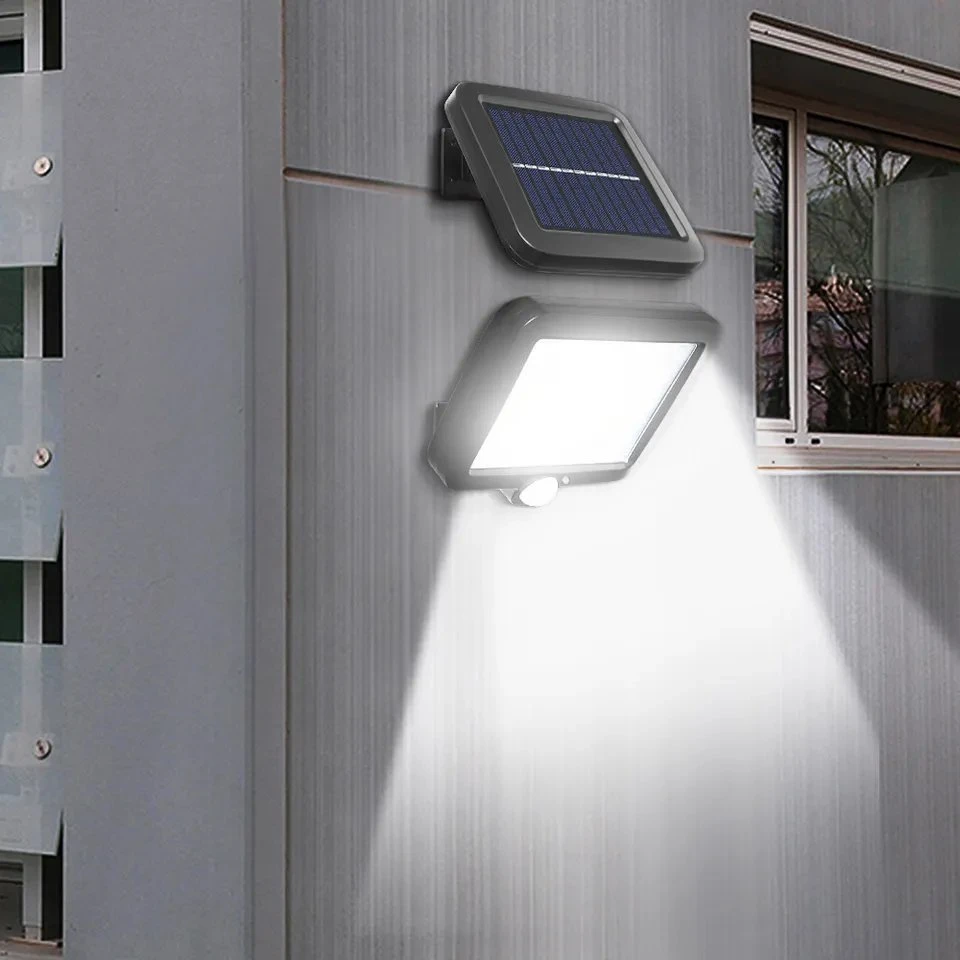 Lampe à LED avec détecteur de mouvement 120 conduit la lumière solaire