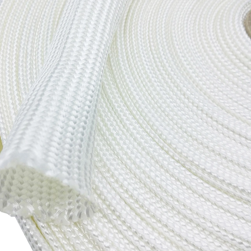 High Silica Fiber Braided Sleeve for High Temperature Resistant, Ablation Resistant, Heat Insulation and Heat Preservation Mate