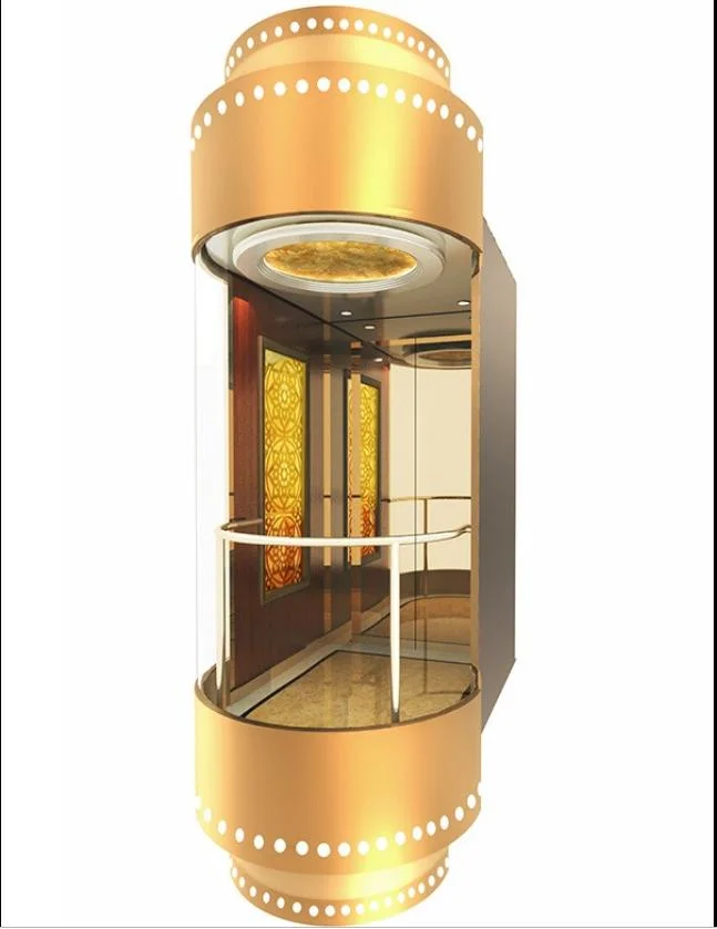 Indoor Circular Glass Sightseeing Elevator Lifts with Factory Price