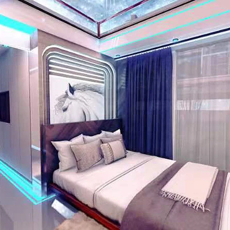 Voyage Resort Capsule spatiale Petite maison mobile Maison modulaire moderne Maisons préfabriquées