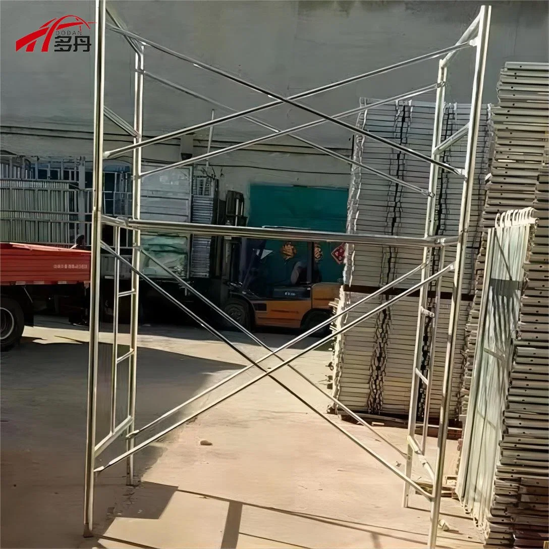 Walk Through Door Frame Scaffold Metal Scaffoldng Ganvanized Steel