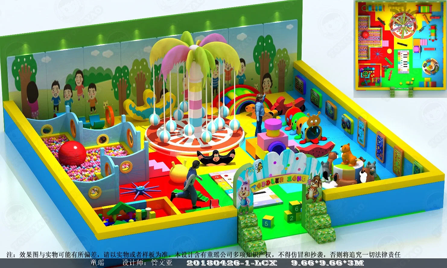 Best Selling Digital Indoor Castle Playground (TY-180919)