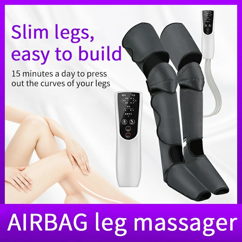 Pneumatic Vibration Finger Pressure Heating Calf Leg Foot Massager