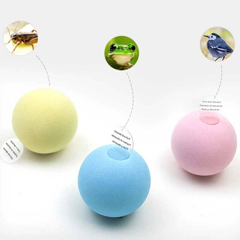 3 Colors Cat Toys New Smart Touch Sounding Toys Ball Pet Training Toy Supplies