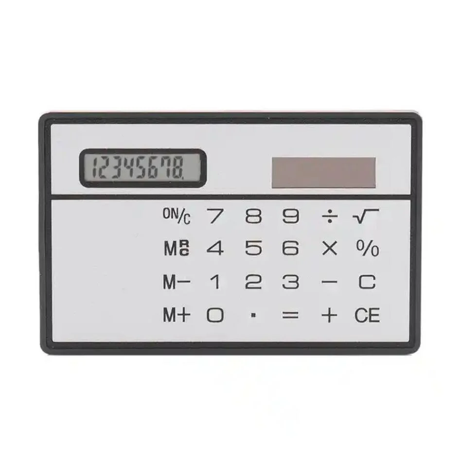 OEM Nueva Tarjeta de Diseño Calculadora Solar