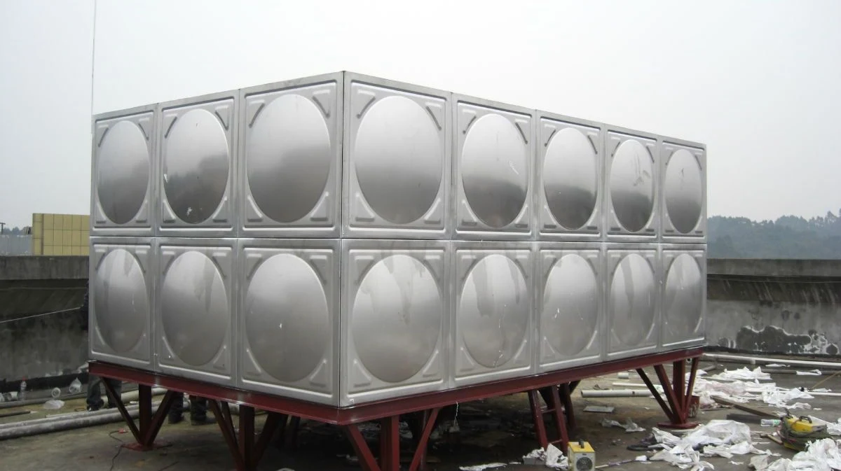 Condensated Water Assembled SS304 Tank 10m3 30m3 Stainless Steel Hot Water Tank