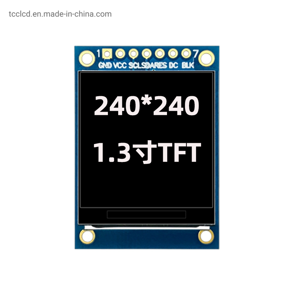 1.3" TFT IPS LCD Display Module 240X240 Spi for Arduino Raspberry Pi