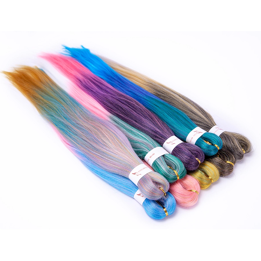 Wholesale/Supplier Best Cheap Jumbo Easy Braid Ombre Braiding Hair Synthetic Pre-Stretched Hair for Braids Twist Hair Extension