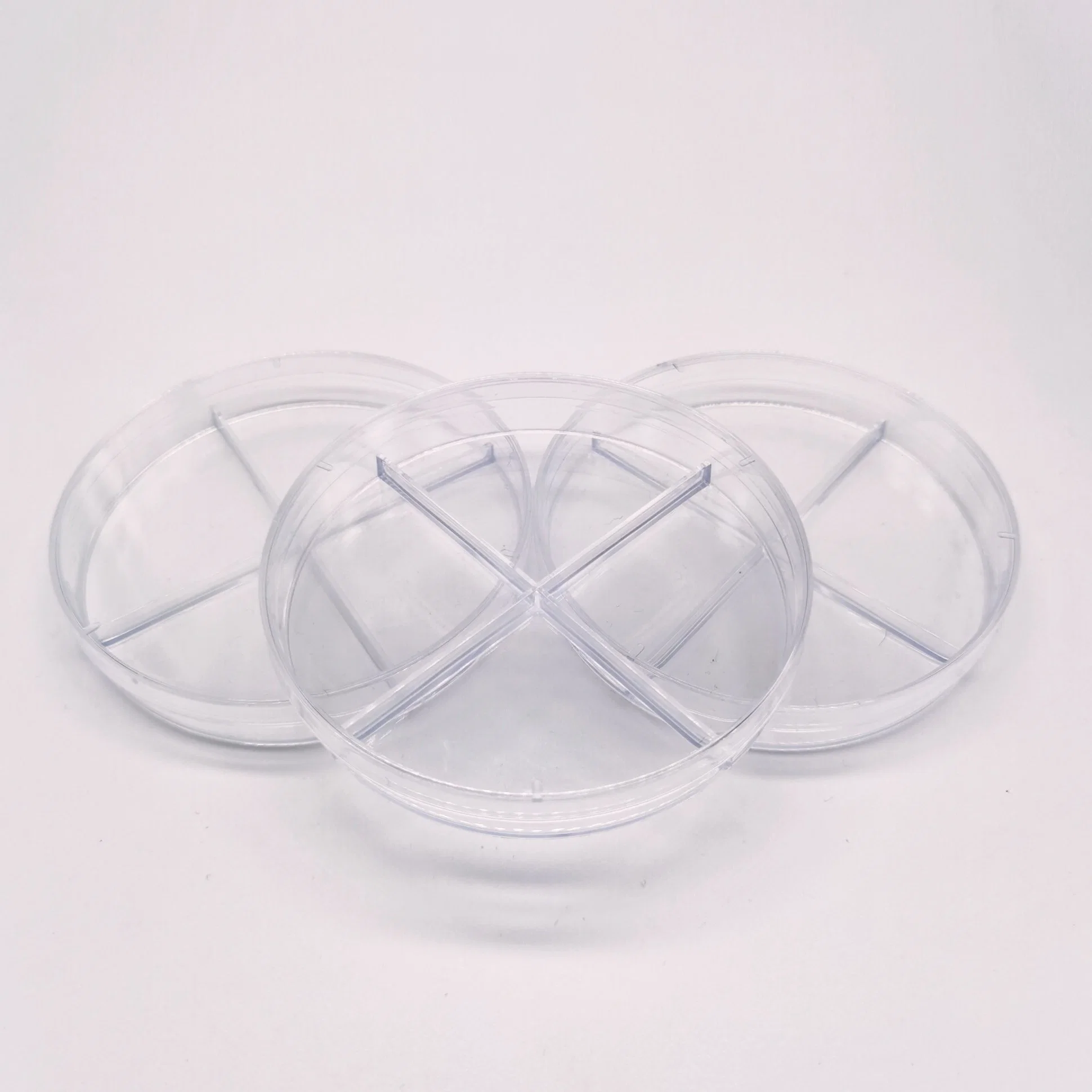 60mm-90mm Sterile Borosilicate Polypropylene Plastic Glass Disposable Petri Dishes