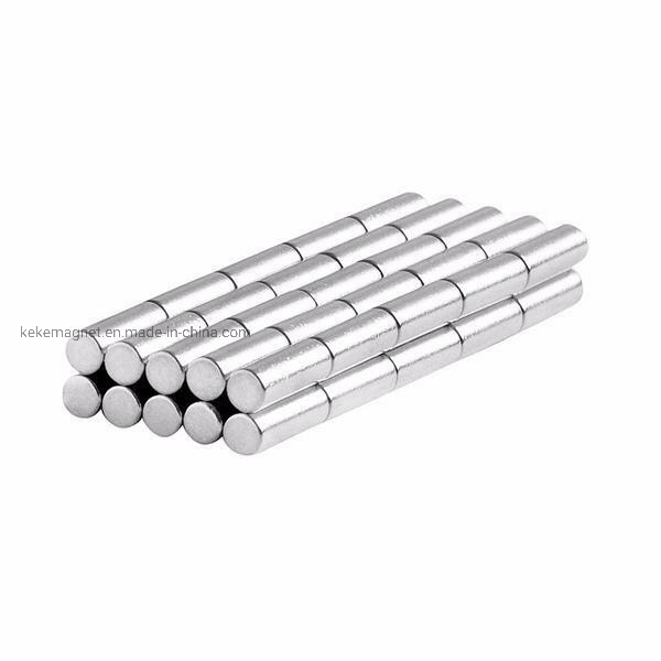 N48 N50 Round NdFeB Rare Earth Magnets with RoHS Approved Neodymium magnets