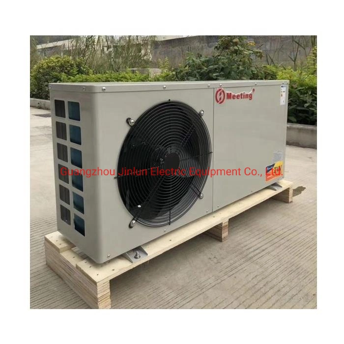 Pompe à chaleur de source d'air soufflé latéral 12kw pour chauffage 380V Roue de vallée