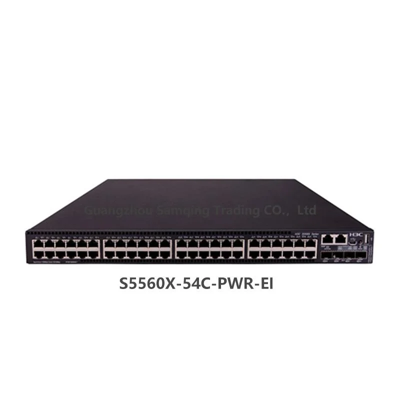 S5560X-54c-EI Ethernet Network Switch H3C Converged Poe Switch de alto rendimiento