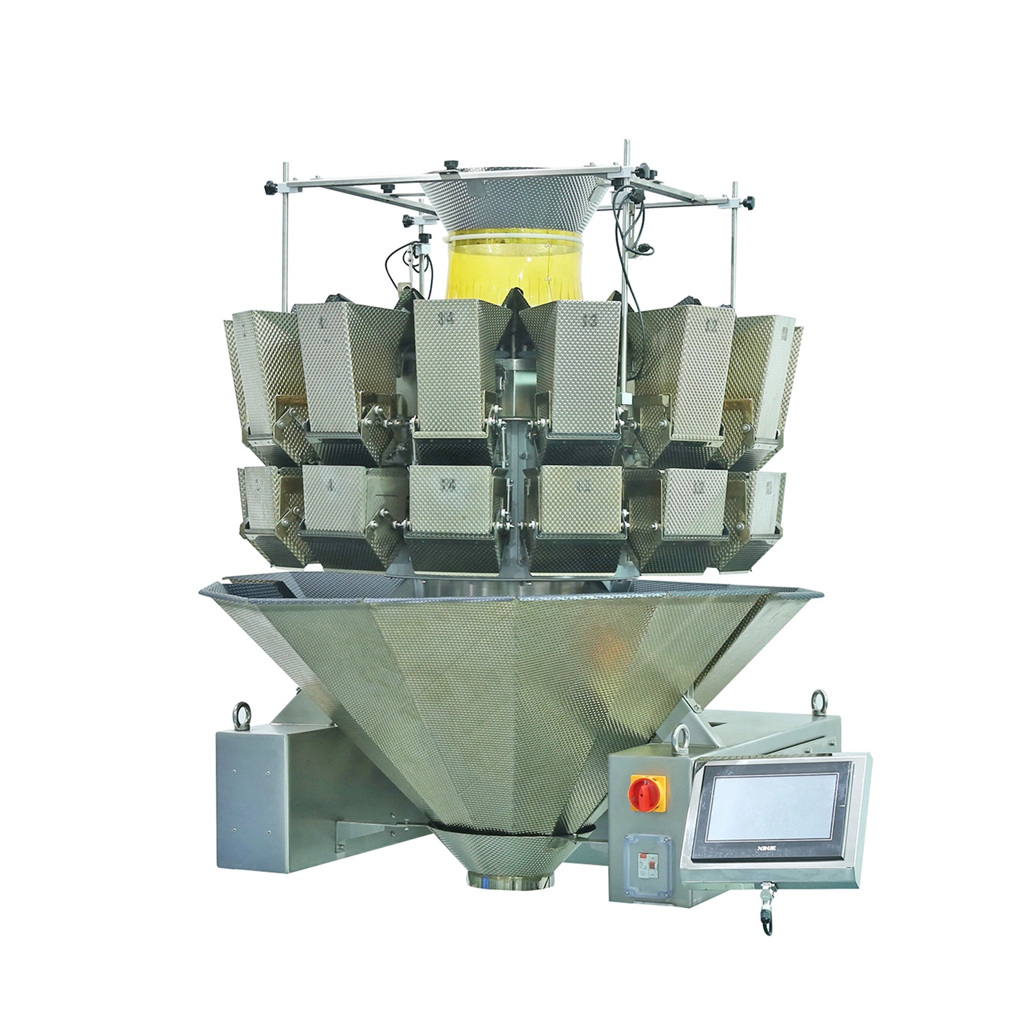14 Heads Multihead Weigher with 10.1 Inch Touch Screen