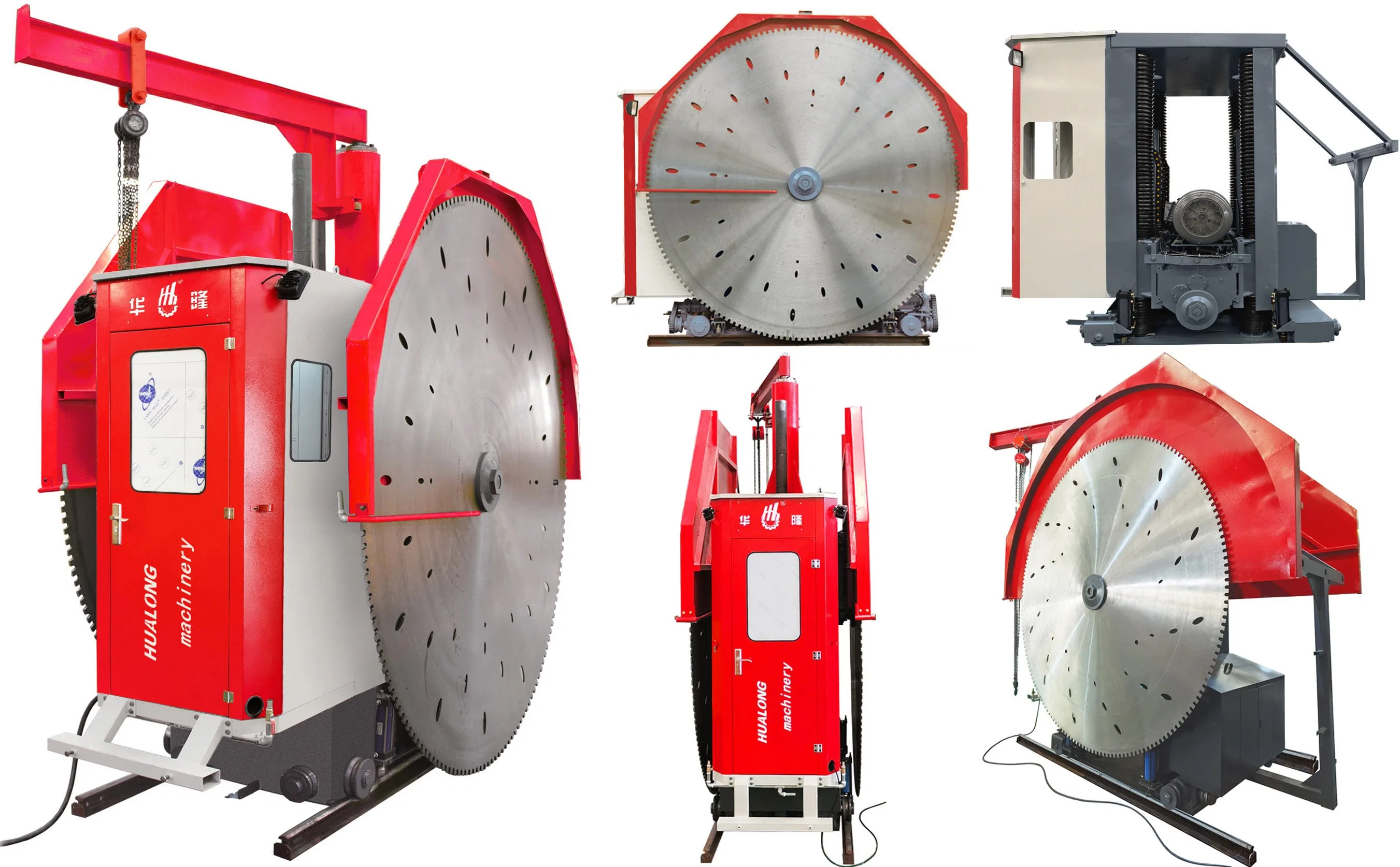 CE Double Blade Cutter Machine 2qyk-4500 Diamond Wire Saw Blade Granite Marble Quarry in South Africa/Algeria/Zimbabwe/Saudi Arabia