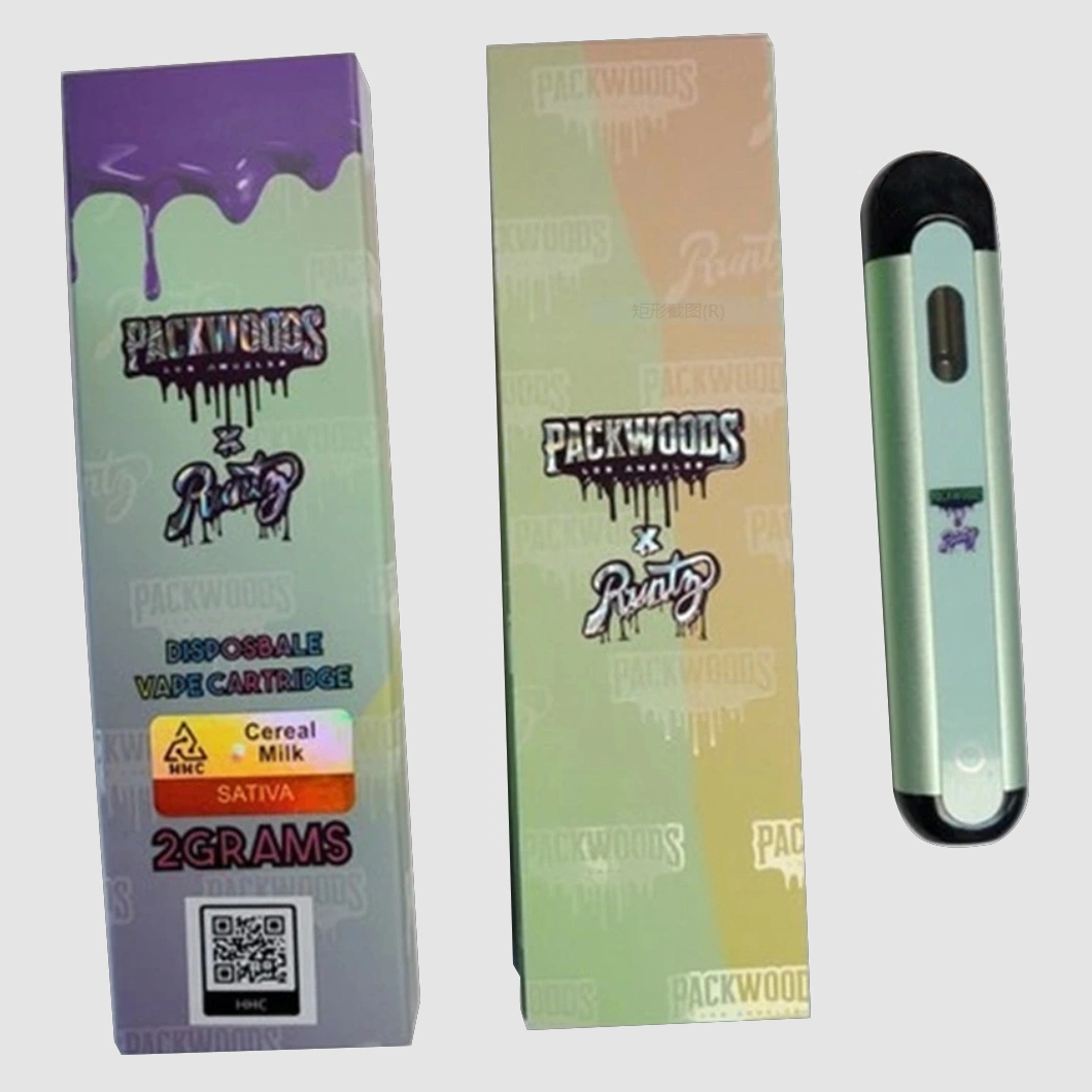 Packwoods Runty Cookies Ghost Ruby Stylo Vape Jetable Vide de 2 ml