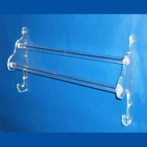 Plastic Clear Acrylic Towel Rack Display Holder